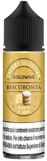 Goldwave Biscobontà Liquido Shot 20ml Biscotto Burro
