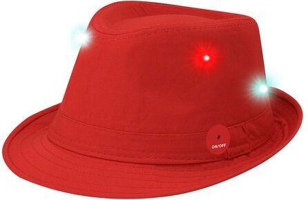 Chapeau publicitaire Enzox polyester rouge