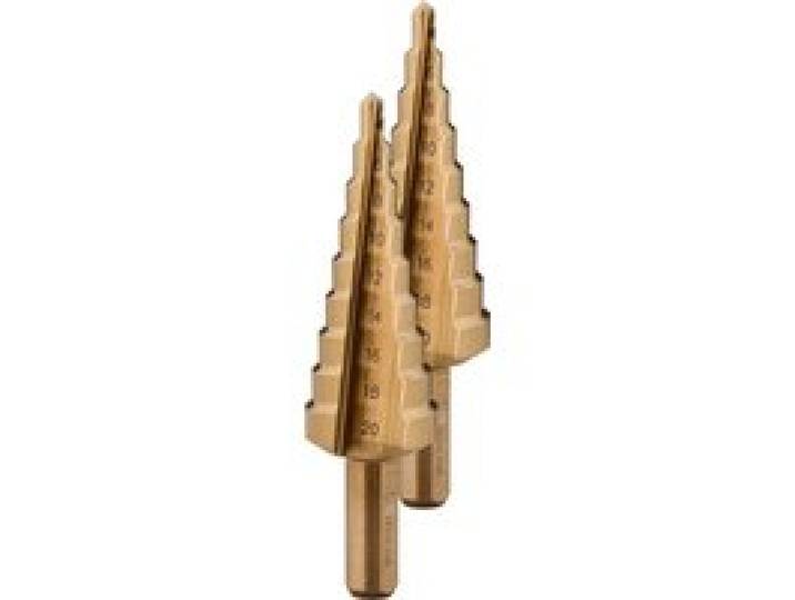 PARKSIDE PERFORMANCE® Foret étagé / Foret HSS en acier (fraises étagées 4-20 mm, 2 pièces)