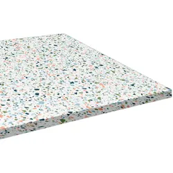 Restootab - Tischplatte 120x70 Dekor Terrazzo spectra chip