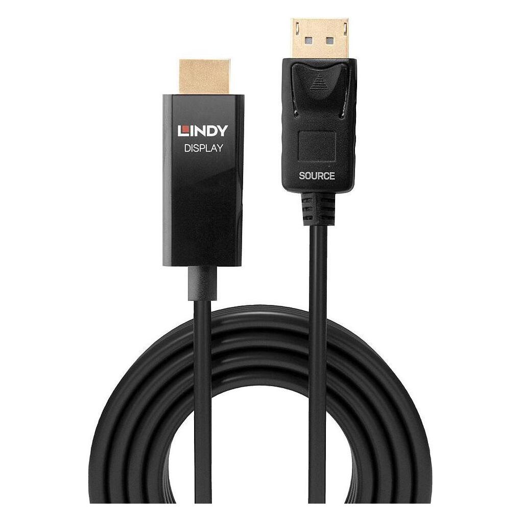 Lindy DP an HDMI Adapterkabel mit HDR (5 m) (40928)