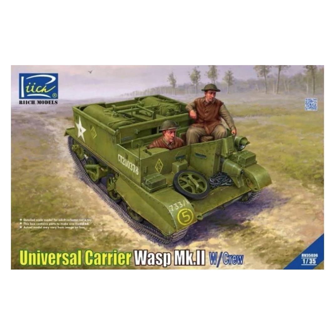 Riich Models Universal Carrier Wasp Mk.IIC w/Crew are included in the first batch of produ (RV35036)