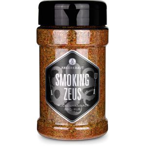 ANKERKRAUT Gewürzmischung BBQ-Rub, Smoking Zeus, für Fleischgerichte, Trockenmarinade, vegan, im Streuer, 200 g