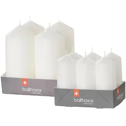 2x Balthasar, Kerzen, Zylinderkerze (6x)