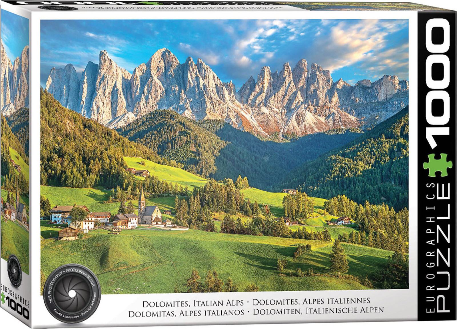 Empireposter Puzzel Dolomieten Italiaanse Alpen 1000 delen