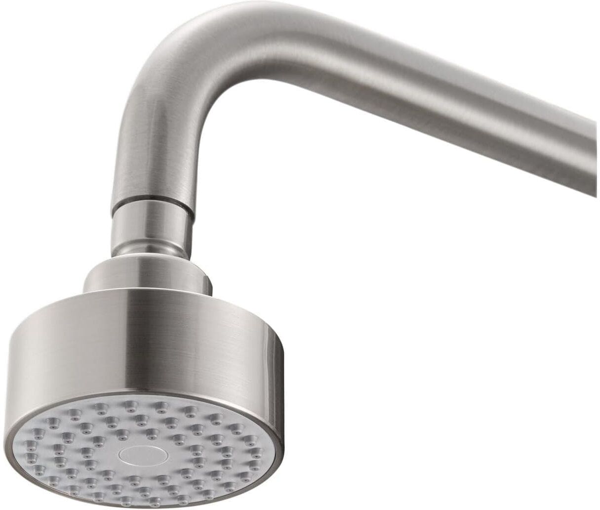 Gartendusche DIAQUA "Edelstahl", silber (silberfarben), H:210cm, Stahl, Outdoorduschen, Gartendusche silberfarben Einheitsgröße