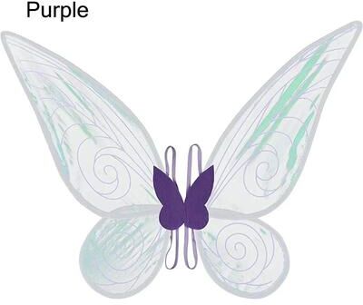 Uplift Picks Butterfly Fairy Wings Costume For Women Girls Halloween Parties Cosplay And Dress Up purple