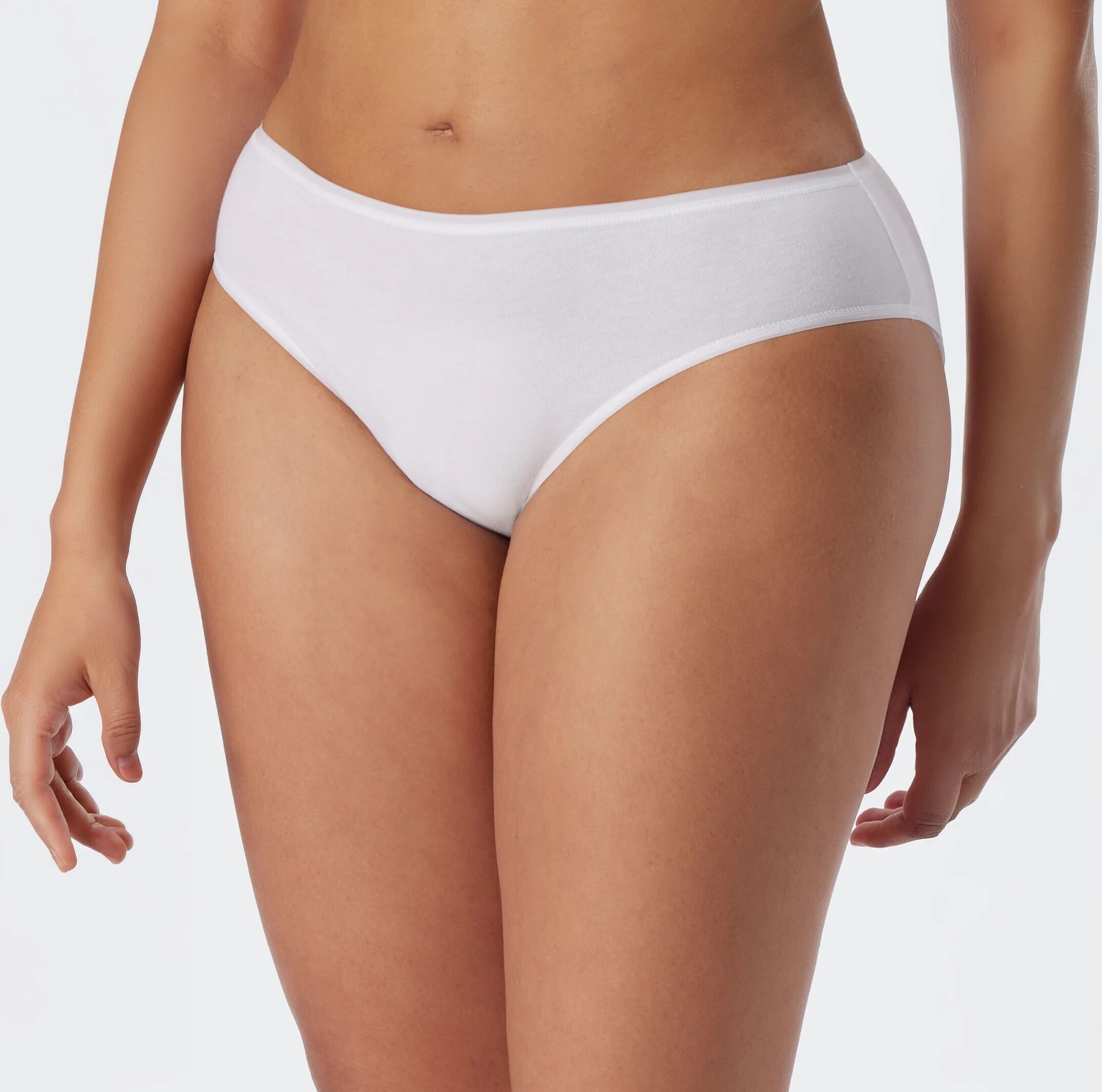 2 Schiesser Tai-Slips - Damen - Gr. 40 - weiss