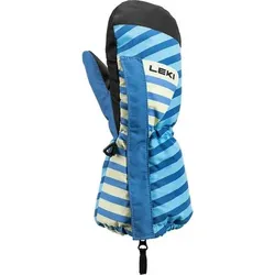 LEKI Kinder Fäustel Ki HS Little Paw Mitt Long, Größe 3 in Blau Blau