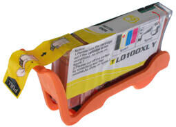 4PAPER Lexmark 100XL Amarelo Compatível