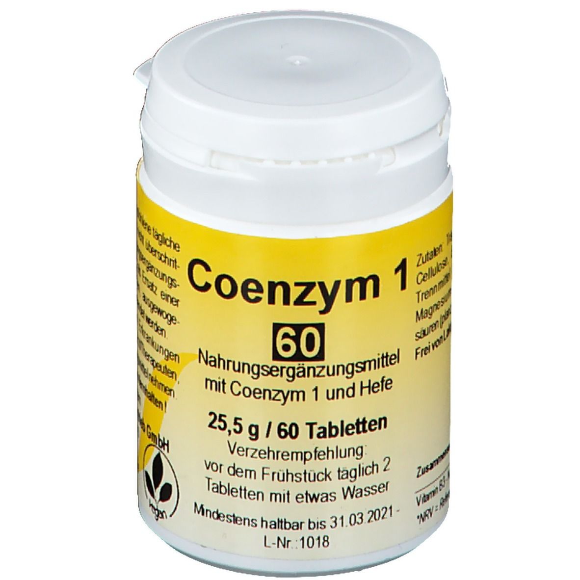 Coenzym 1 Tabletten 60 St