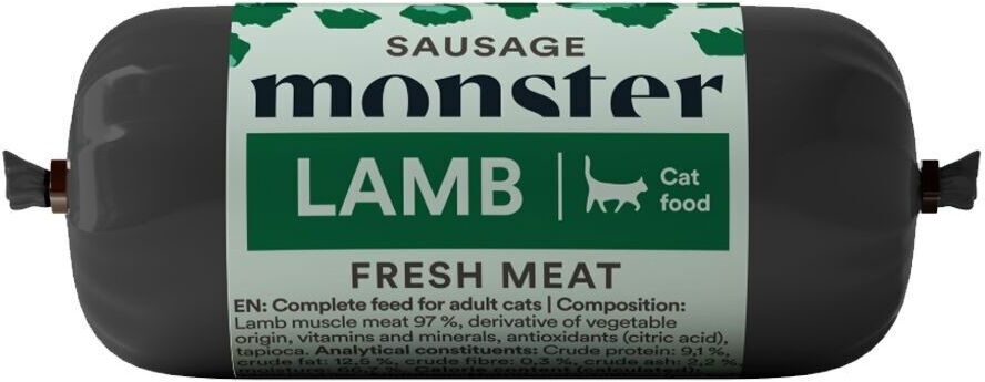 Monster Pet Food Monster Cat Sausage Lamb 80 G