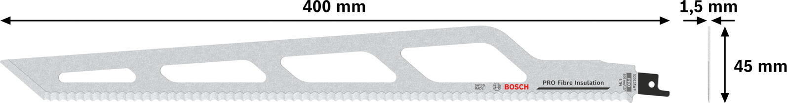 BOSCH S 2013 AWP Precision for FibreInsulation Säbelsägeblatt 1 St. 2608635529