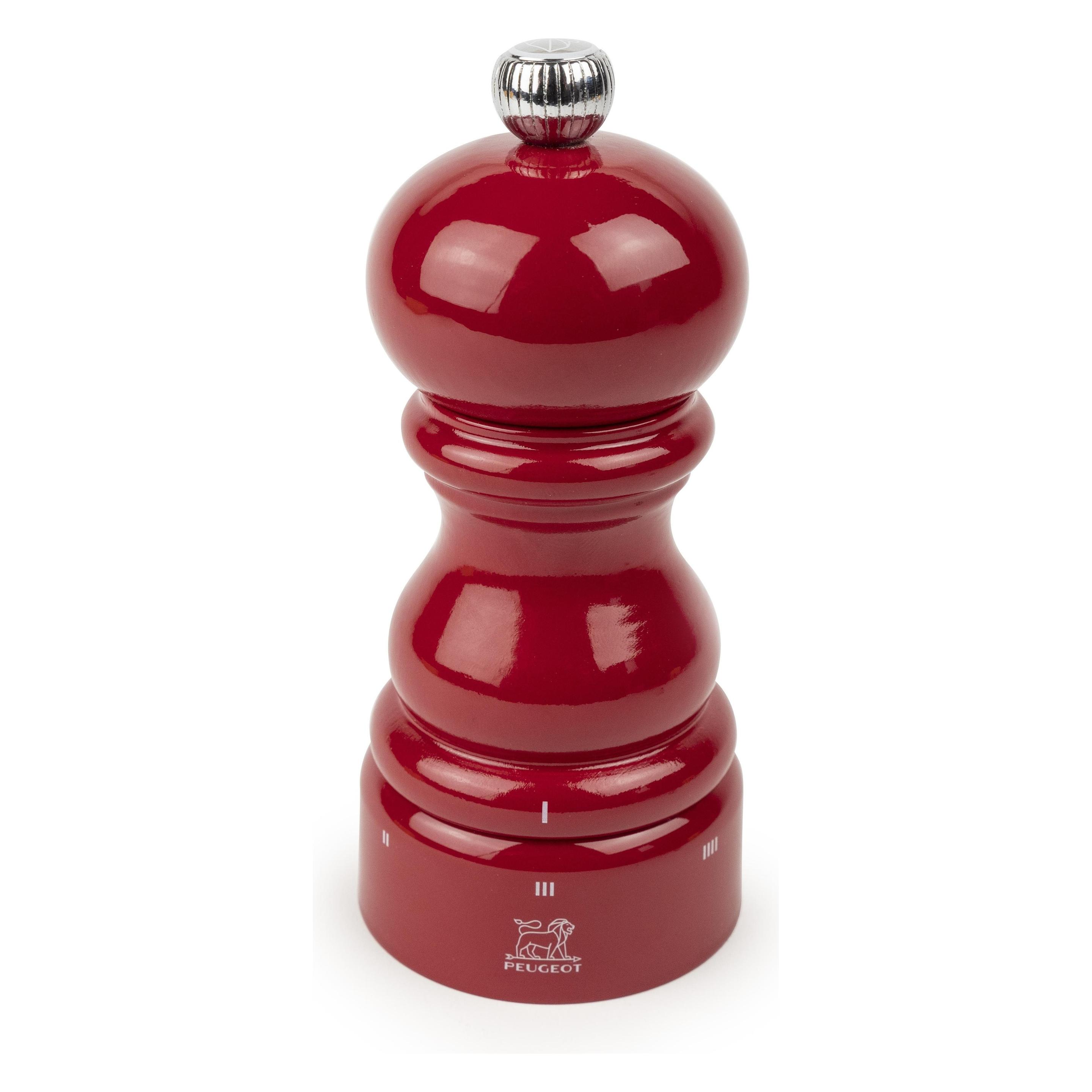 Peugeot PARIS U'SELECT Zirlion Salzmühle rot lackiert 12 cm (Salz) (4120500)