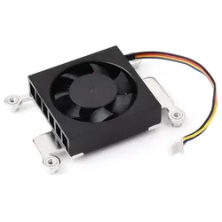 Waveshare 3007 Lüfter für Raspberry Pi CM5, PWM, geräuscharm, Wärmeleitpads, 30x30x7mm, 5V