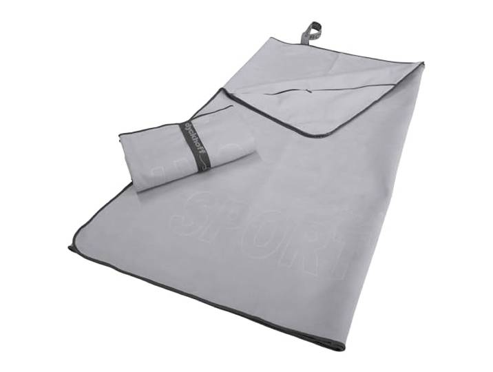 Dyckhoff Sporttuch Mikrofaser, Handtuch 80x180cm, grau