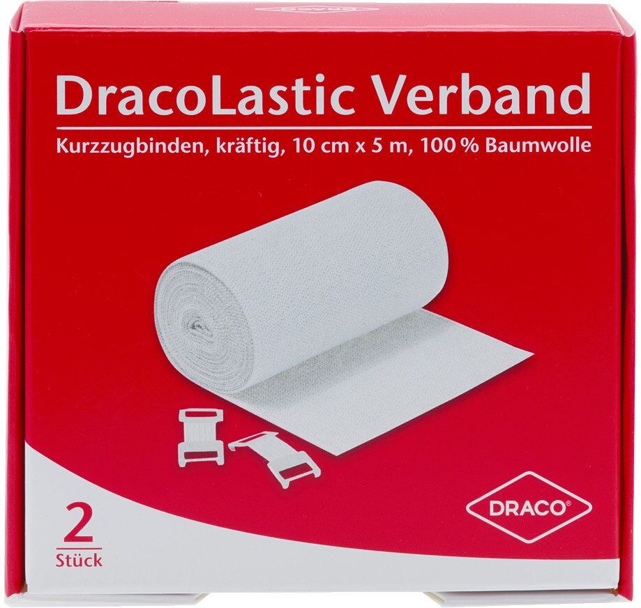 Dracolastic Verband kräftig 10cm Doppelpackung 2stk