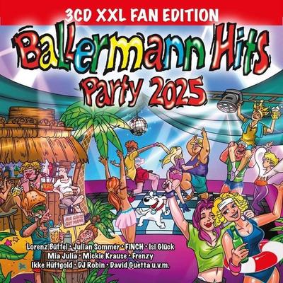 Ballermann Hits Party 2025 (XXL Fan Edition) - Various, CD, 0602488514323