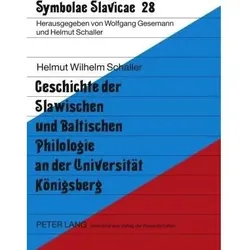 Geschichte der Slawischen und Baltischen Philologie an der Universität Königsberg, Fachbücher von Helmut Schaller