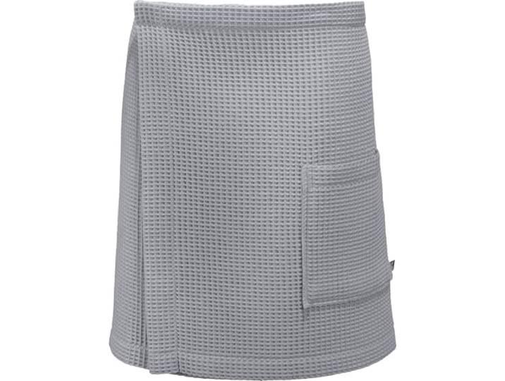 Erwin Müller Kilt Hohenfels Waffel-Piqué hellgrau Größe 50x150