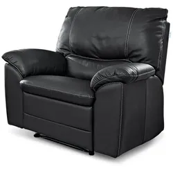 Calia Sessel Marea Leder Nero