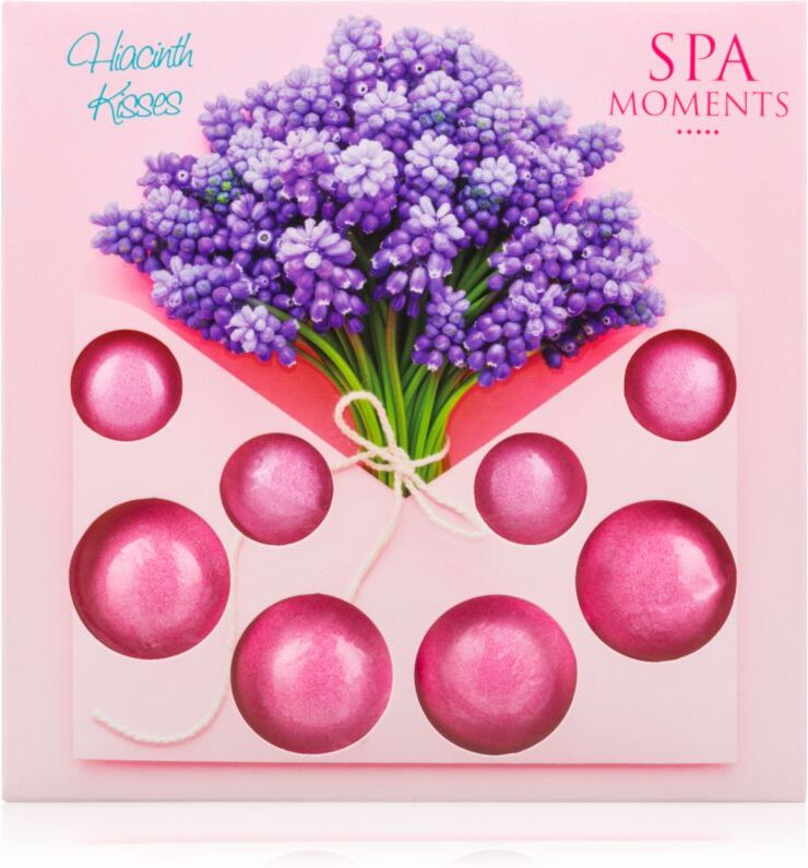 Spa Moments Hiacinth Kisses fizzy bath bombs