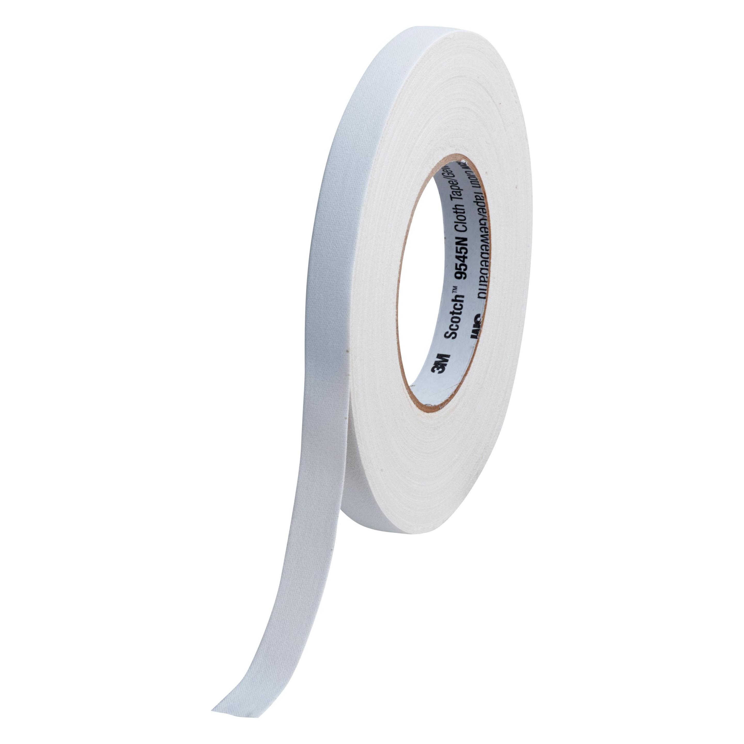 3M Scotch 9545N Imprägniertes Gewebeband Weiss m (15 mm) (9545NW15)