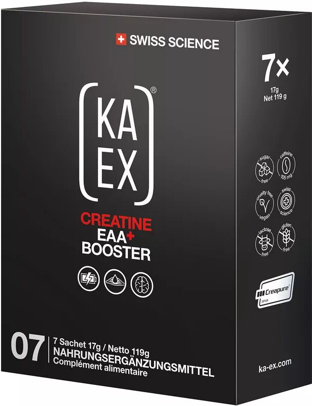 KA-EX - Pwd Creatine Eaa+ Booster, 7 Stück