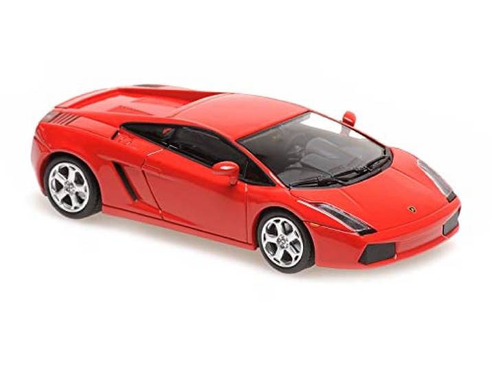 Maxichamps 940103501 1:43 Lamborghini Gallardo-2004-Red Collectible Miniatuur Auto, Rood