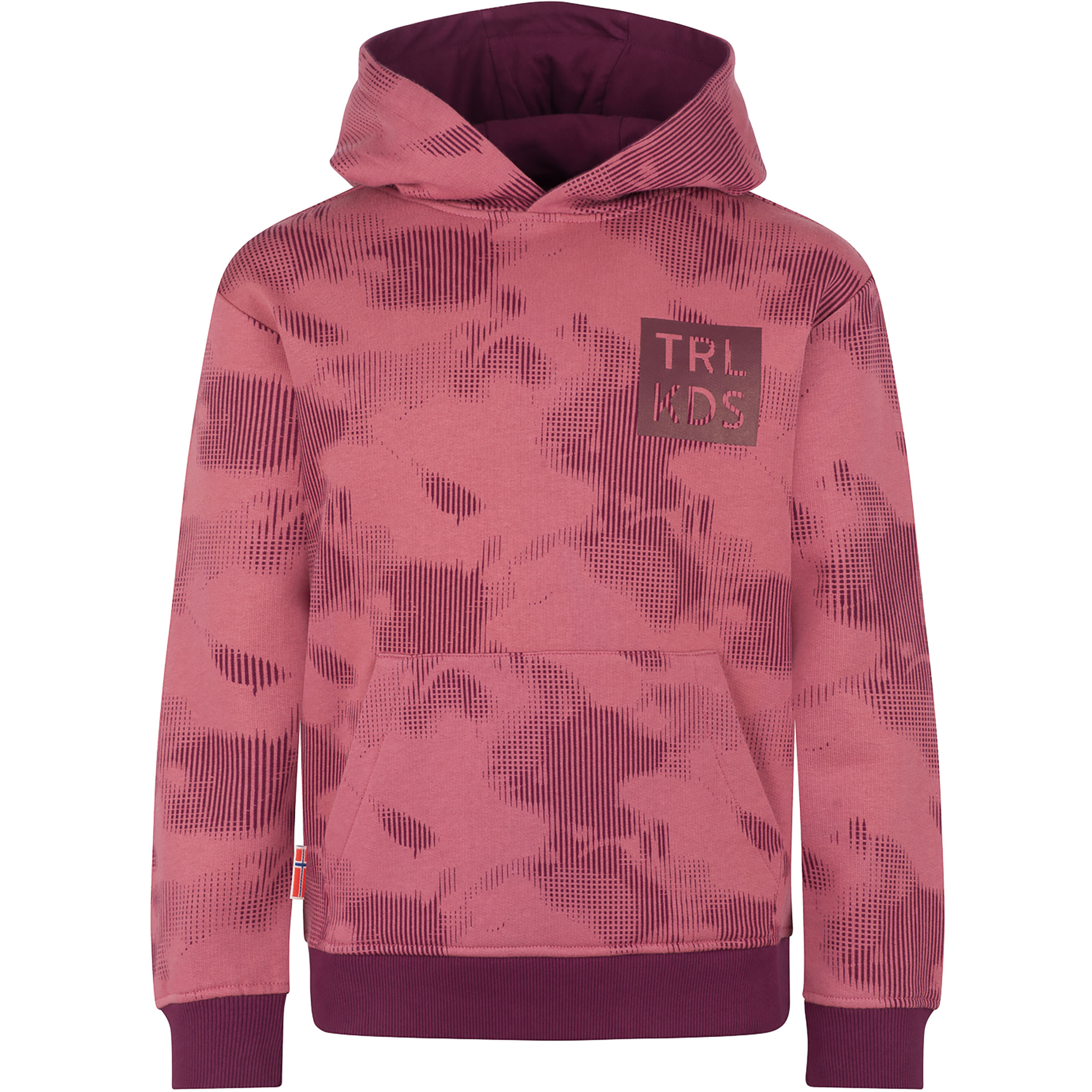 Trollkids Lifjell Kinder Hoodies rosa Größe 116 Lifestyle Schnell trocknend
