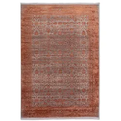 Webteppich Etena 160 x 230 cm Mischgewebe Terra
