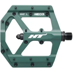 Pedale ME03 CNC Cromoly / 260 (Paar) g / dunkelgrün