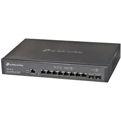 TP-Link SG3210X-M2 (10 Ports), Netzwerk Switch, Schwarz