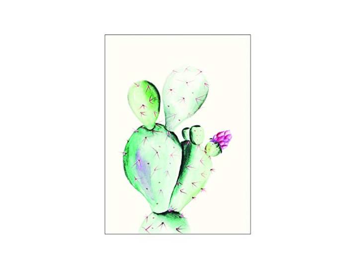 Komar Wandbild Prickly Pear Watercolor Poster, Bild, Wohnzimmer, Schlafzimmer, Dekoration, Kunstdruck ohne Rahmen P070A-40x50 Größe: 40 x 50 cm (Breite x Höhe)