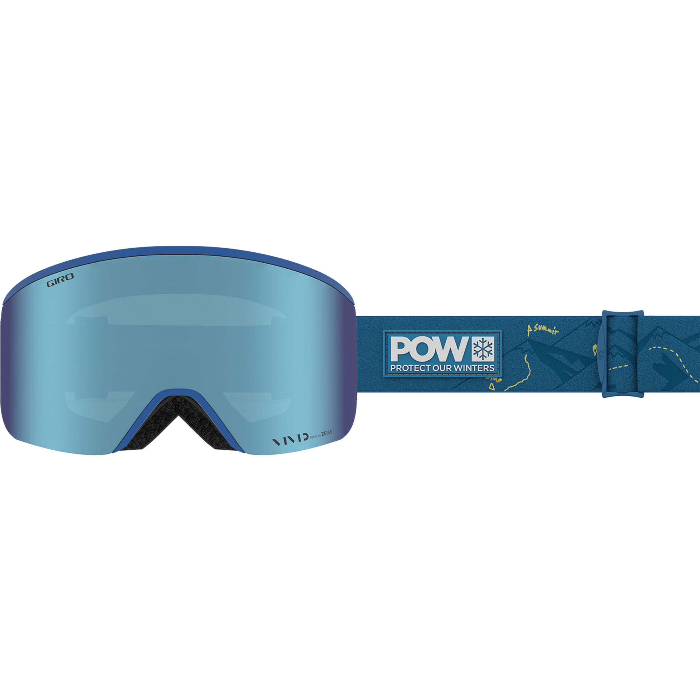 Giro Axis Skibrille Skibrillen blau Skifahren | Freeride