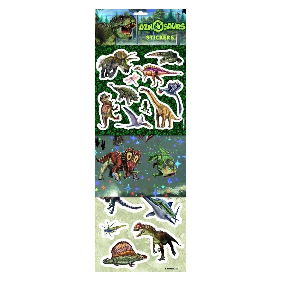 Jiri Models Dinosaurier-Aufkleber (3 Sticker) (58215765)