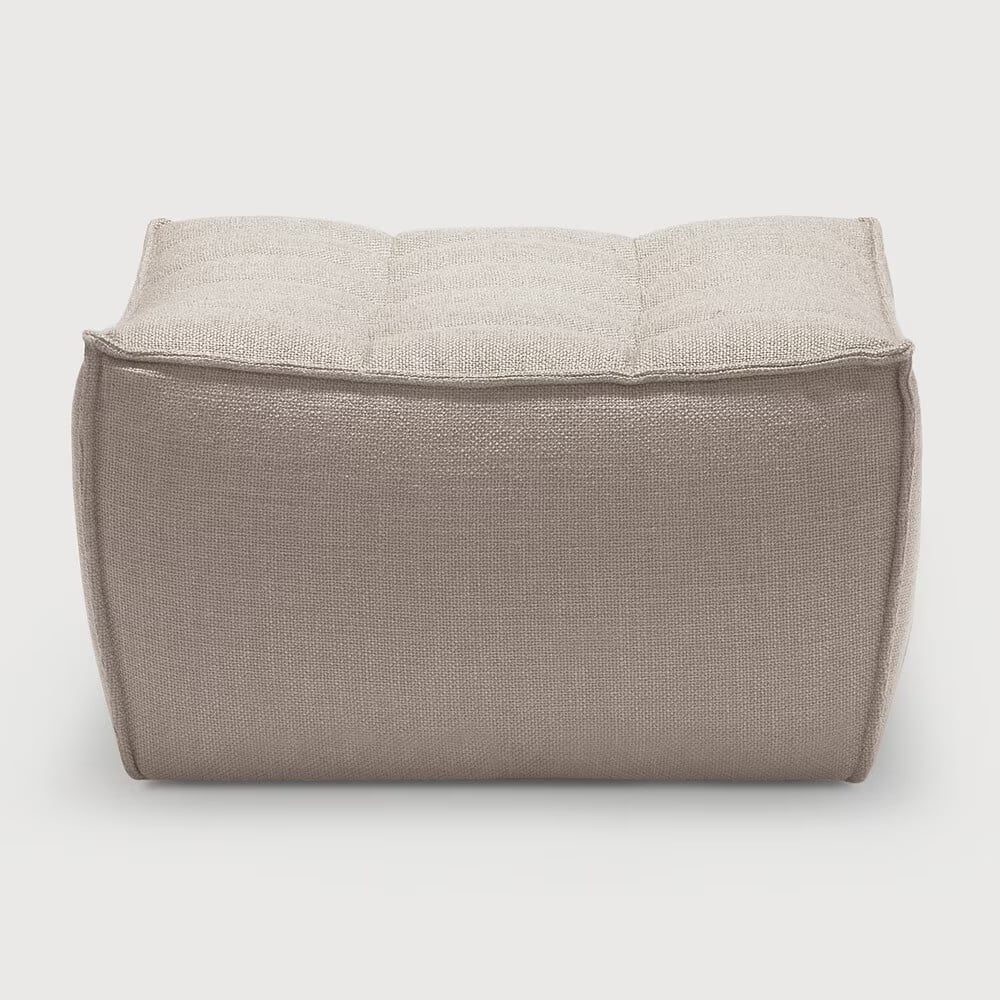 Ethnicraft Voetbank N701 Residentieel - Beige