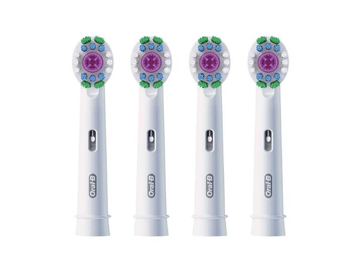 Oral-B Pro 3D White Bürstenköpfe 4 Stück Weiss