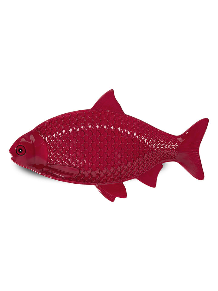 Byon Servierteller "Kai" in Bordeaux - (B)26 x (H)5 x (T)21 cm - onesize