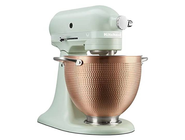 KitchenAid Artisan 5KSM180LEELB Küchenmaschine Blossom ltd. Edition, gehämmerte Kupferschüssel