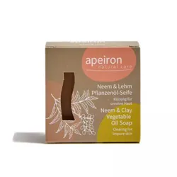 Neem & Lehm Pflanzenöl Seife 100 gr