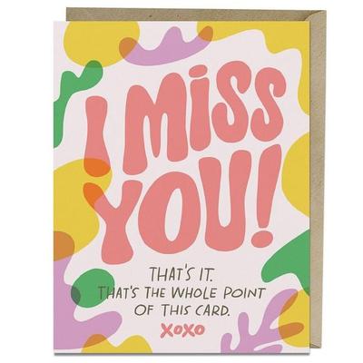 6-Pack Em & Friends I Miss You Greeting Card, Taschenbuch von Em & Friends, Abrams and Chronicle Books IWUK, 978-1-64246-526-6