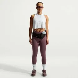 NIKE Damen Tights W NK DF SWIFT HR 7/8 TIGHT, Größe M in Weiß Weiß