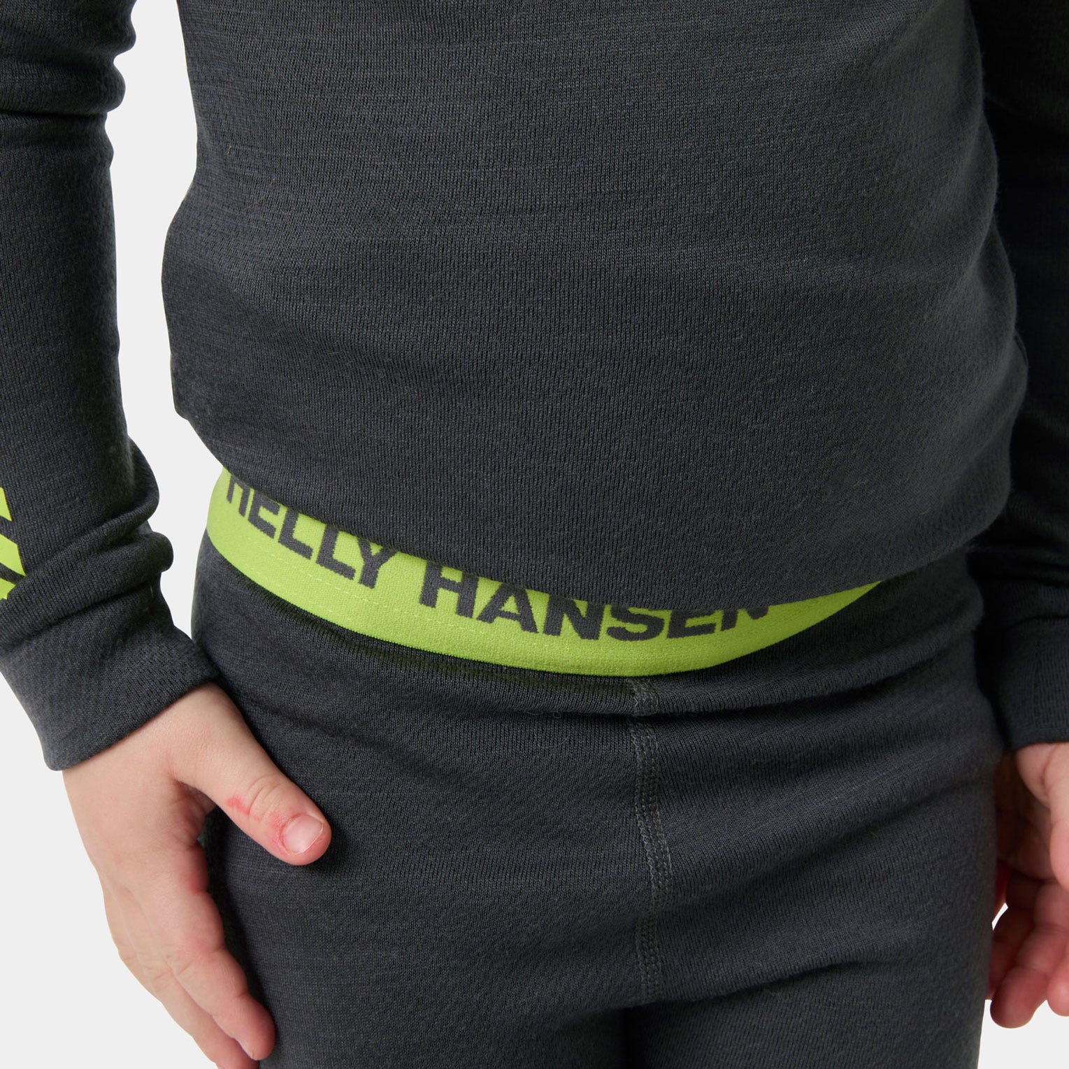 Helly Hansen Kids' Lifa® Merino Wool Base Layer Set - Grey - 1