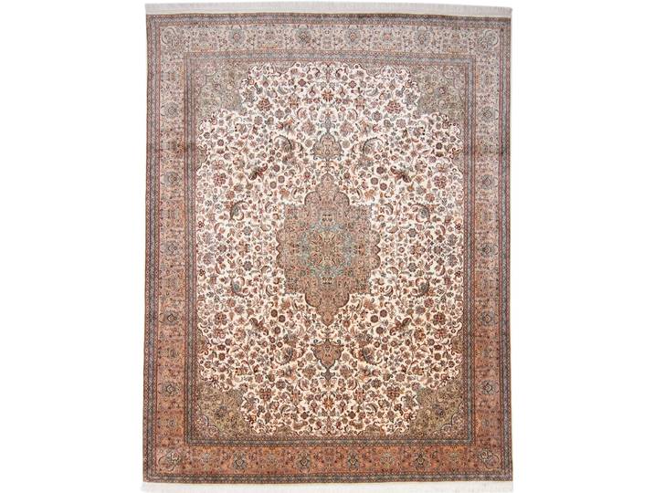 Kaschmir Seide Teppich 244x314 Handgeknüpft Orientteppich Seide