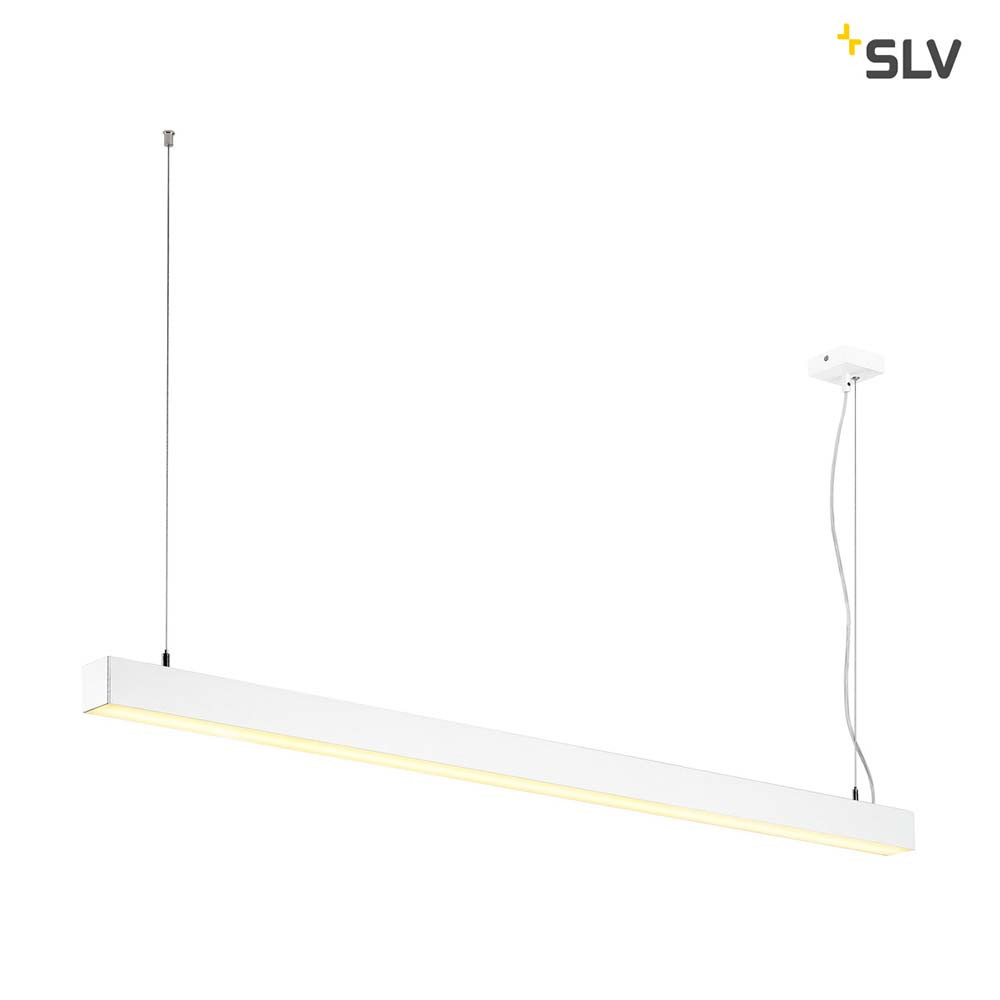 SLV Q-LINE DALI LED pendellamp, wit, 1500 mm