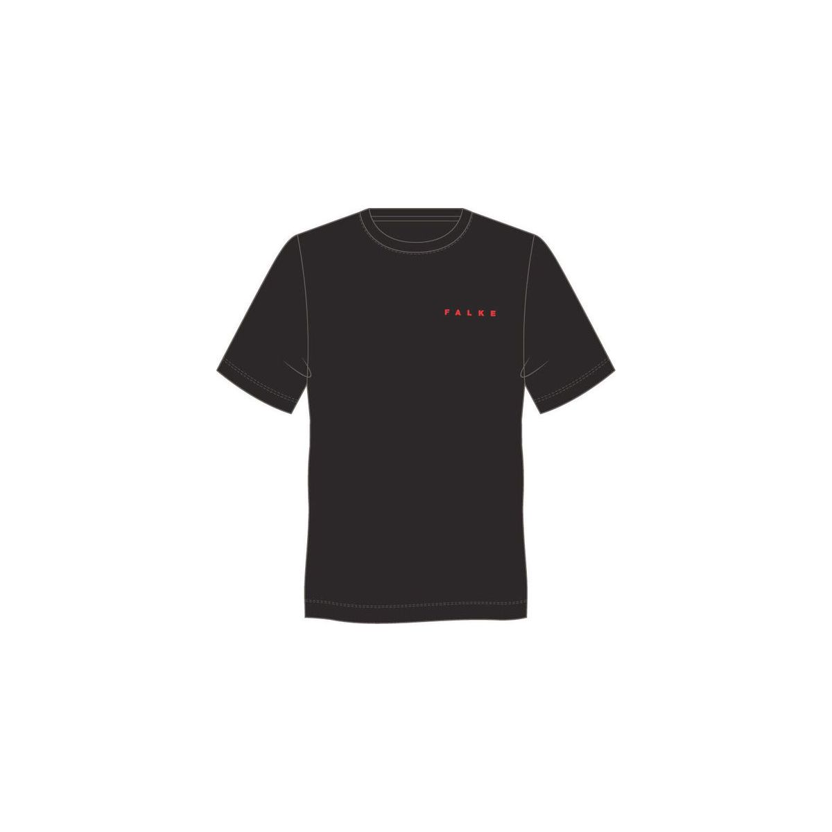 Falke Herren Training Tight Fit-shirt black (3000) L 38774-3000-L
