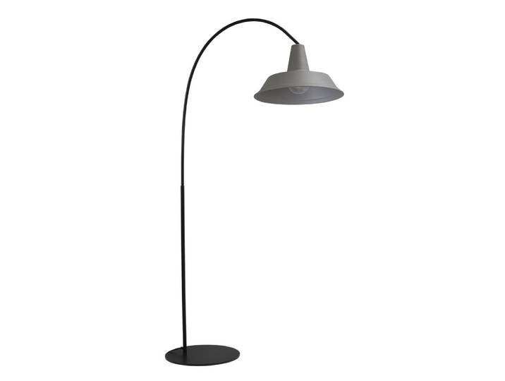 Retro vloerlamp Industria 186 zwart met grijze kap Masterlight - 1547-05-00-00