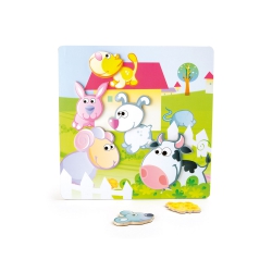 small foot Magnet-Puzzle Bauernhof 272384