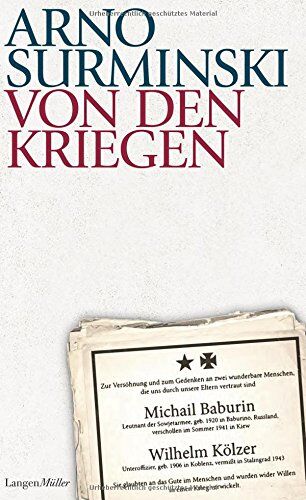 Arno Surminski - Von den Kriegen - Preis vom 11.10.2026 03:10:56 h